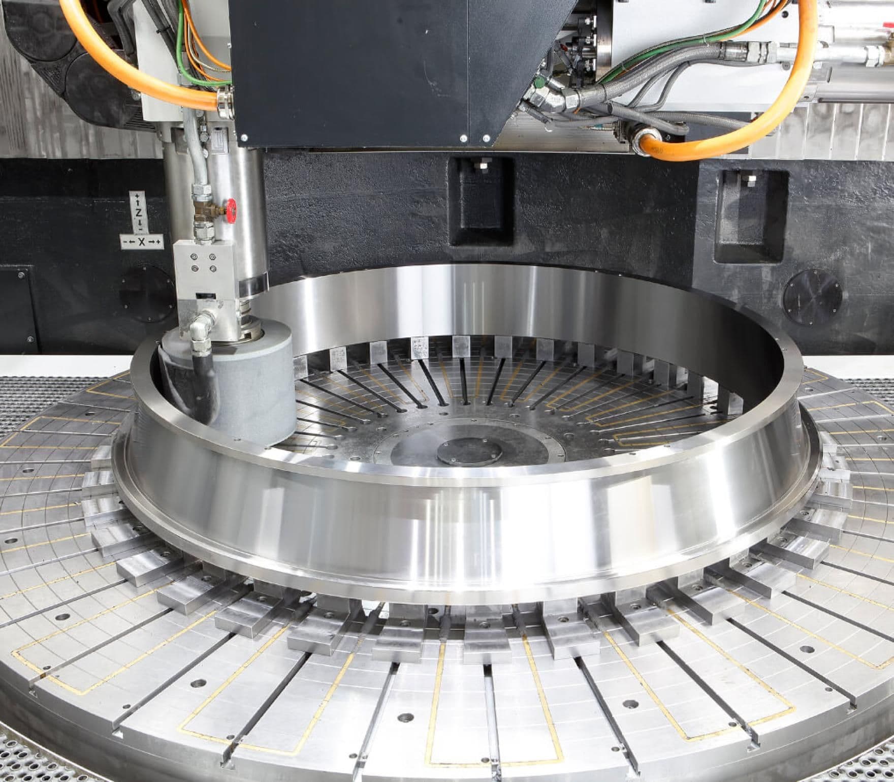 Die Schleifmaschine für große Werkstücke